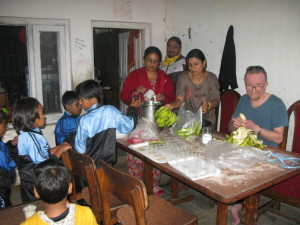 P. Lewis - making lassi